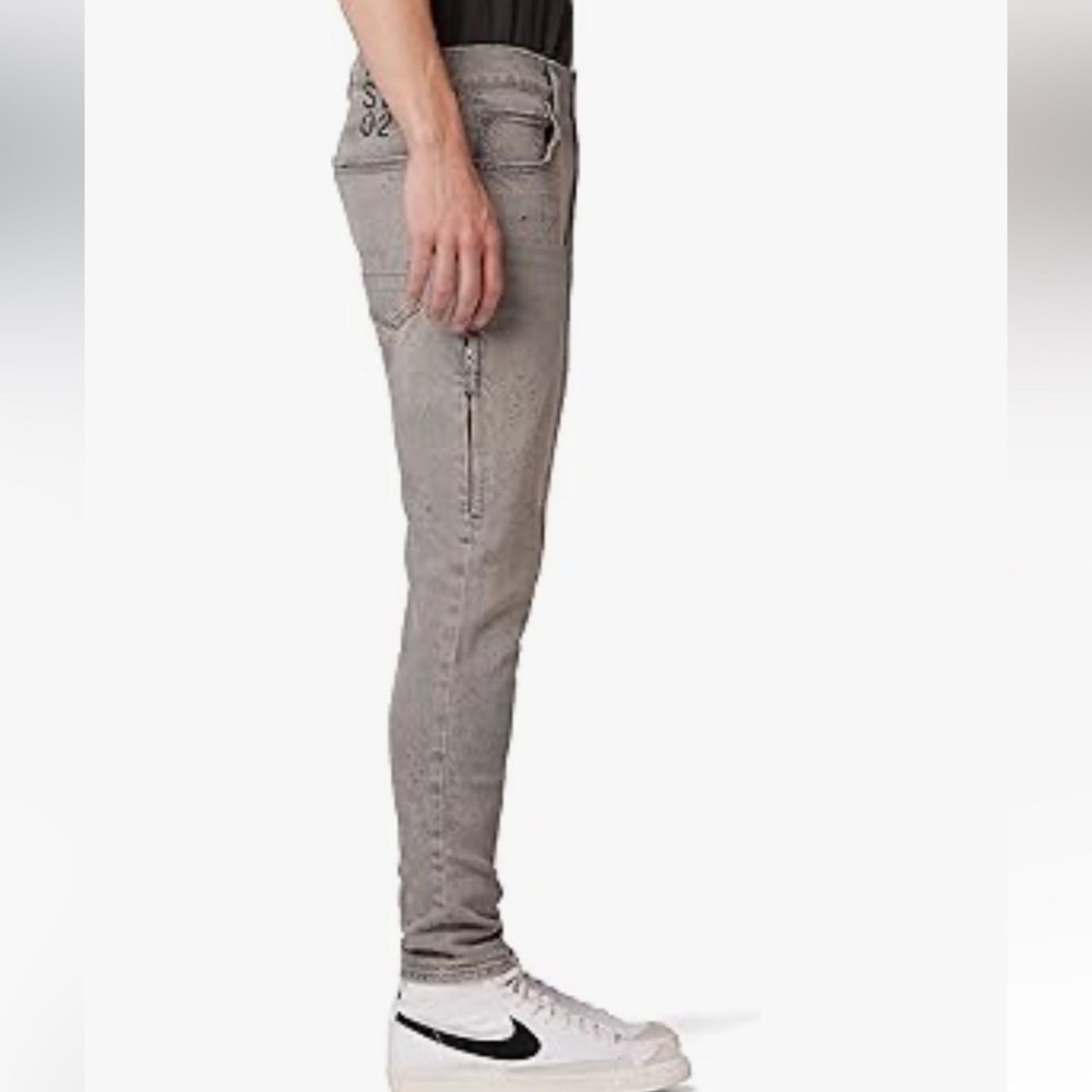 Hudson Jeans Gray Skinny Denim